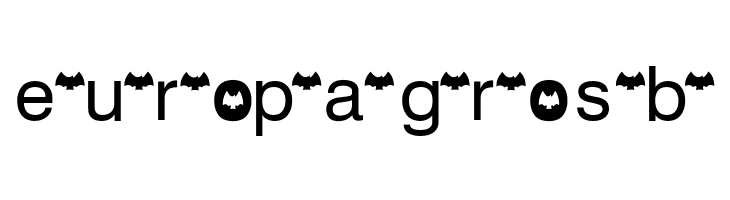 AEZ batty  Free Fonts Download
