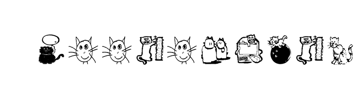 AEZcrazycats  Free Fonts Download