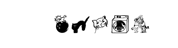 AEZcrazycats  Free Fonts Download
