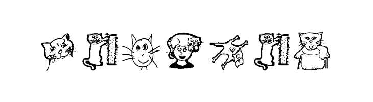 AEZcrazycats  Free Fonts Download