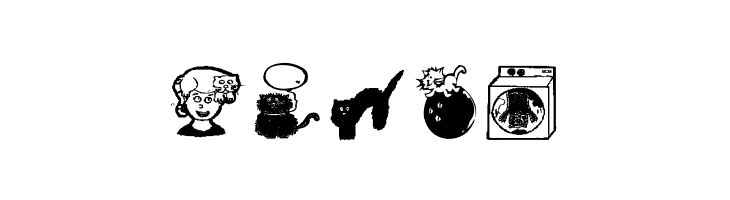 AEZcrazycats  Free Fonts Download