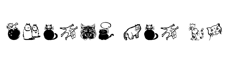 AEZcrazycats  Free Fonts Download