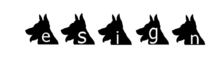 AEZ puppy dog  Free Fonts Download