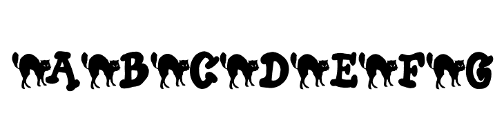 AEZ black cat  Free Fonts Download