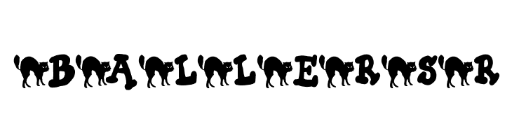 AEZ black cat  Free Fonts Download