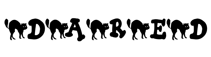 AEZ black cat  Free Fonts Download