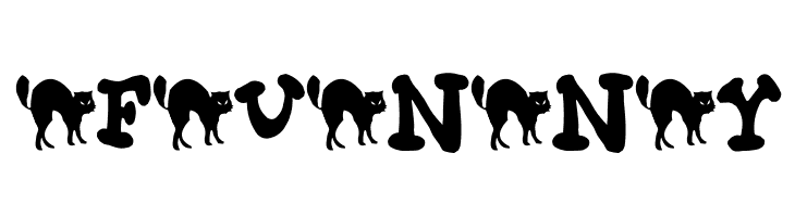 AEZ black cat  Free Fonts Download