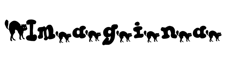 AEZ black cat  Free Fonts Download