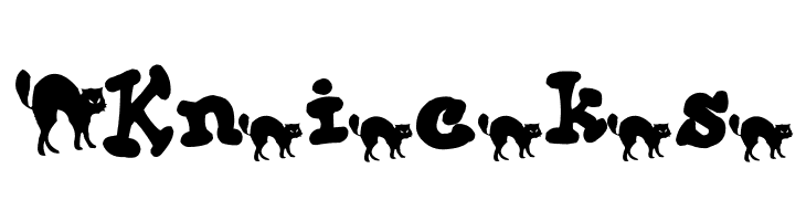 AEZ black cat  Free Fonts Download