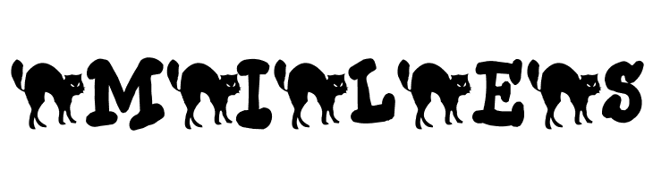 AEZ black cat  Free Fonts Download