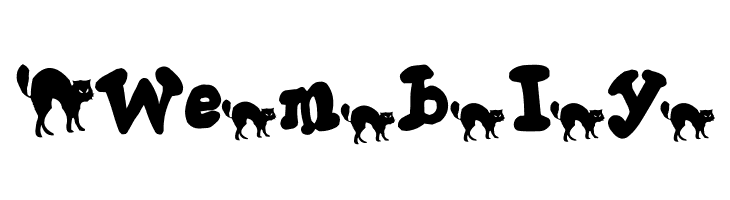 AEZ black cat  Free Fonts Download