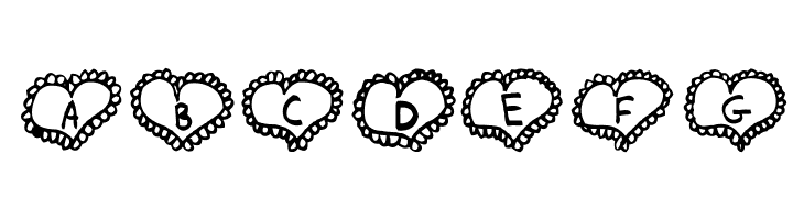 AEZ Lacy Hearts  Free Fonts Download