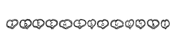 AEZ Lacy Hearts  Free Fonts Download
