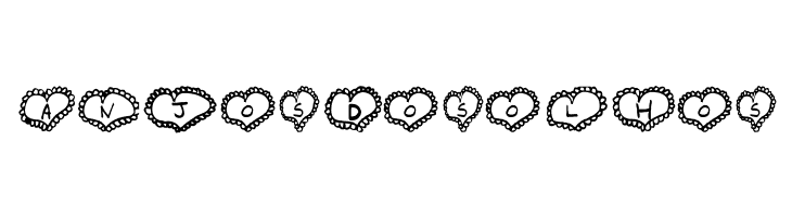 AEZ Lacy Hearts  Free Fonts Download