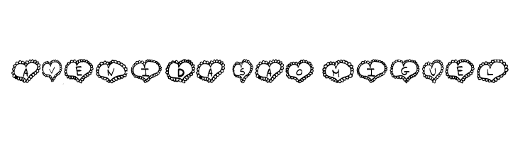 AEZ Lacy Hearts  Free Fonts Download