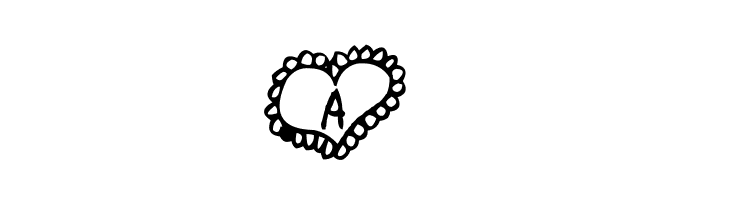 AEZ Lacy Hearts  Free Fonts Download