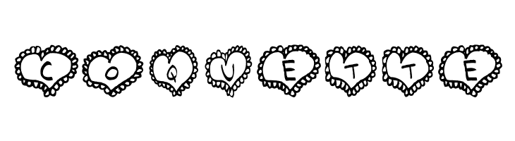 AEZ Lacy Hearts  Free Fonts Download