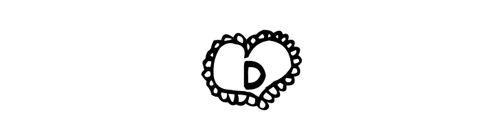 AEZ Lacy Hearts  Free Fonts Download