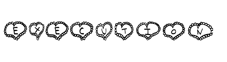 AEZ Lacy Hearts  Free Fonts Download