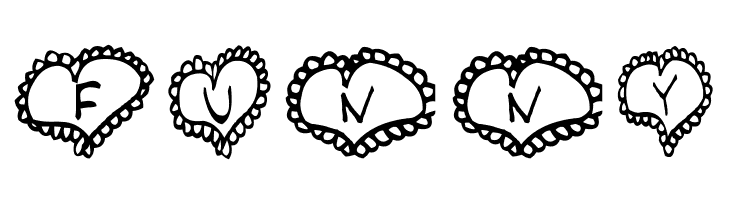 AEZ Lacy Hearts  Free Fonts Download