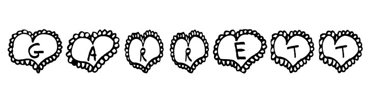 AEZ Lacy Hearts  Free Fonts Download