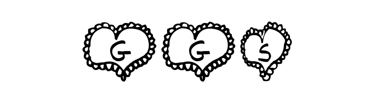 AEZ Lacy Hearts  Free Fonts Download