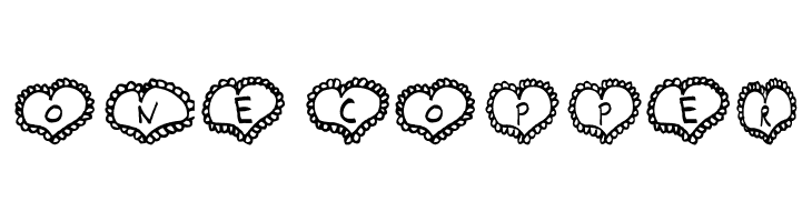 AEZ Lacy Hearts  Free Fonts Download