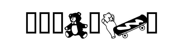 AEZ classical toys  Free Fonts Download