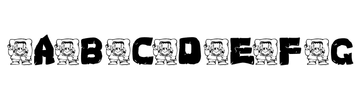 AEZ monster  Free Fonts Download