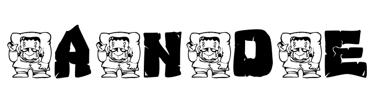 AEZ monster  Free Fonts Download