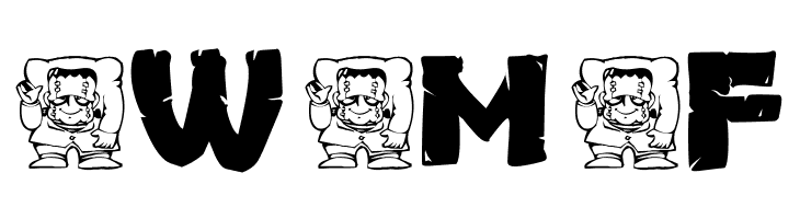 AEZ monster  Free Fonts Download