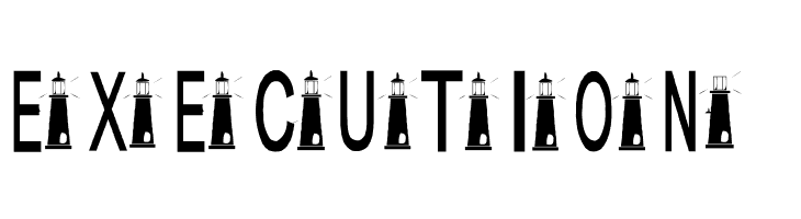 AEZ seascape  Free Fonts Download