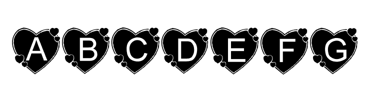 AEZbighearts  Free Fonts Download