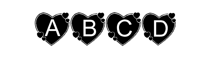 AEZbighearts  Free Fonts Download