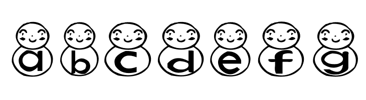 AEZ snowman  Free Fonts Download