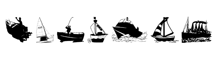 AEZ boats  Free Fonts Download