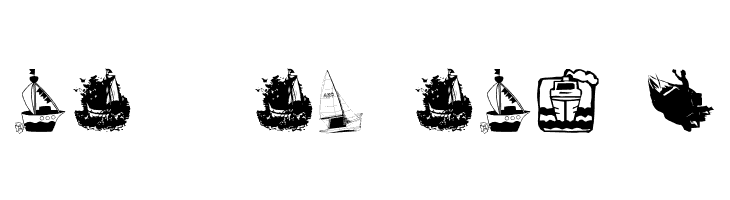 AEZ boats  Free Fonts Download