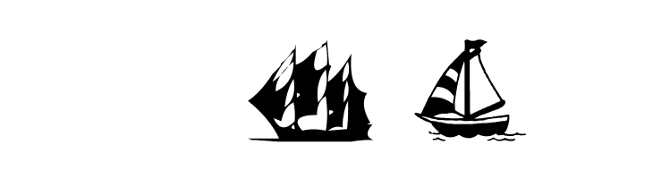 AEZ boats  Free Fonts Download