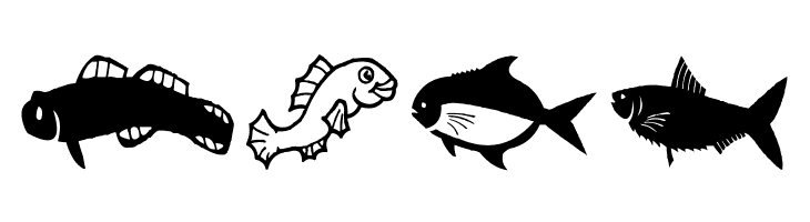 AEZ fishie fishie  Free Fonts Download