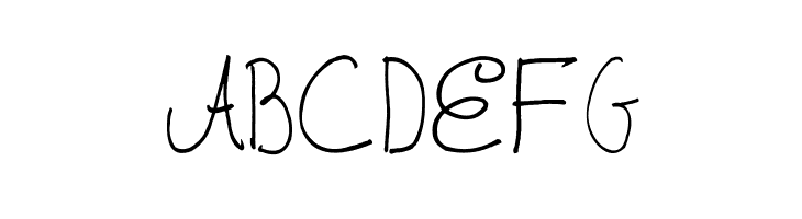 AEZAnastaciaHW  Free Fonts Download