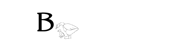 AEZ mother daughter ducks  Free Fonts Download