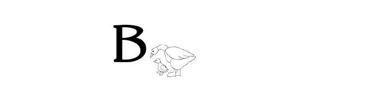 AEZ mother daughter ducks  Free Fonts Download