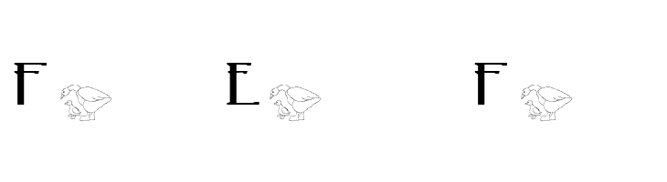 AEZ mother daughter ducks  Free Fonts Download