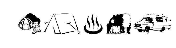 AEZ camping  Free Fonts Download