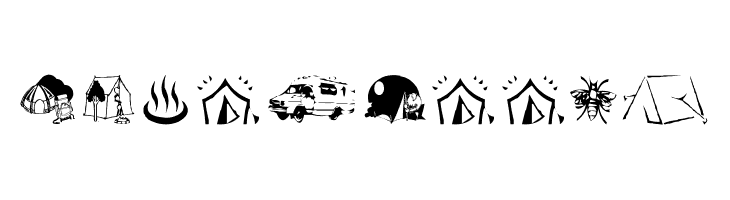 AEZ camping  Free Fonts Download