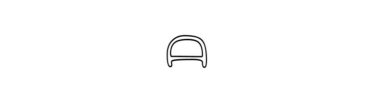 AEZ outline vertical  Free Fonts Download