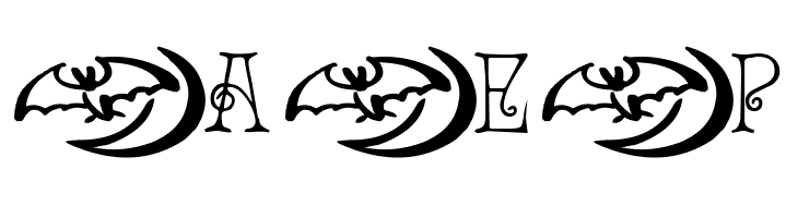 AEZ spooky  Free Fonts Download