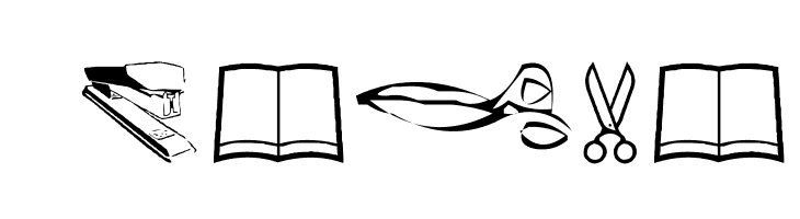 AEZ scrapbooking dings  Free Fonts Download