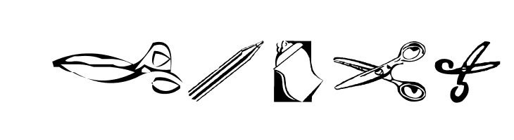 AEZ scrapbooking dings  Free Fonts Download