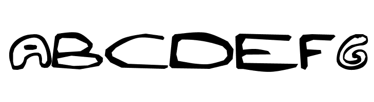 AEZ outline frenzy-1  Free Fonts Download